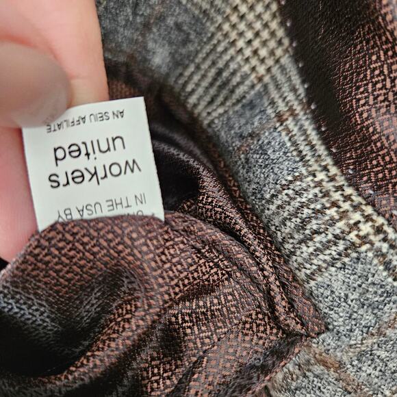 Hart Schaffner Marx Gray Plaid Blazer - Picture 12 of 14